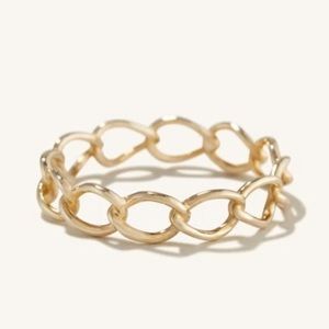 Mejuri Braided Ring Size 8